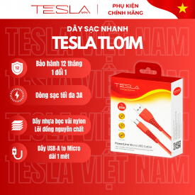 Dây cáp sạc USB to Micro Tesla TL01M