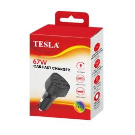 CỦ SẠC XE HƠI TESLA TL14 CHÍNH HÃNG 67W